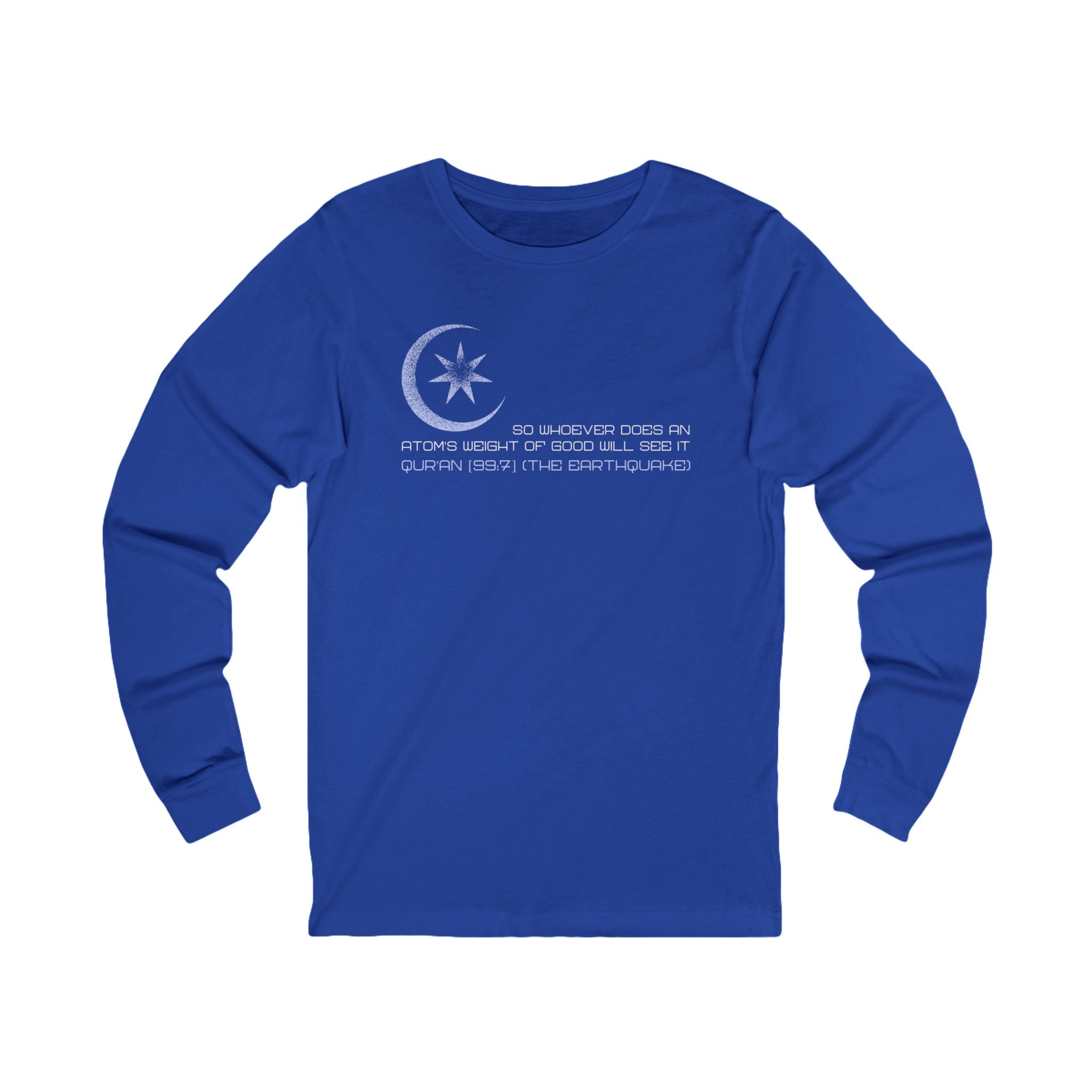 QUR'AN CH 99: EARTHQUAKE (LONG SLEEVE T-SHIRT)