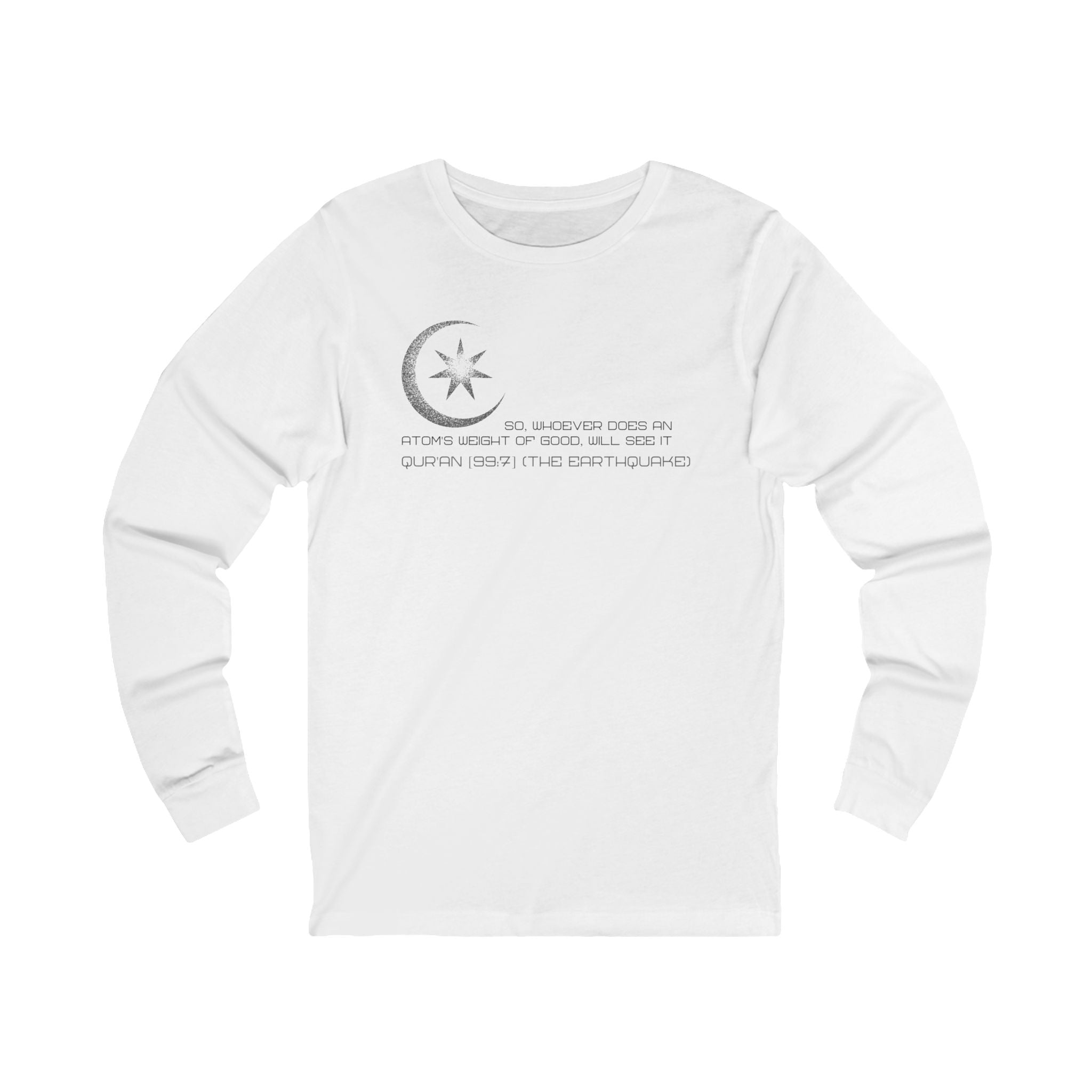 QUR'AN CH 99: EARTHQUAKE (LONG SLEEVE T-SHIRT)