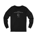 QUR'AN CH 98: CLEAR PROOF (LONG SLEEVE T-SHIRT)