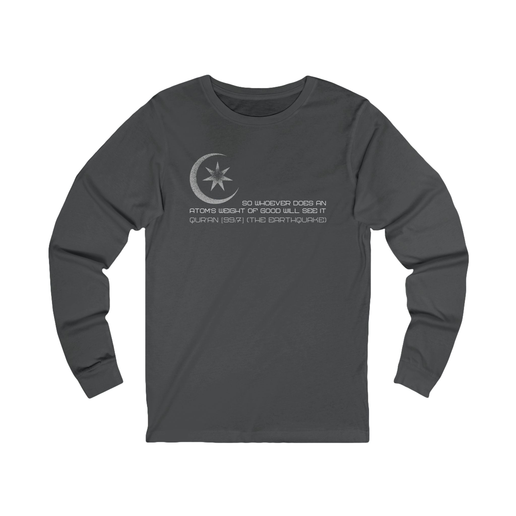 QUR'AN CH 99: EARTHQUAKE (LONG SLEEVE T-SHIRT)