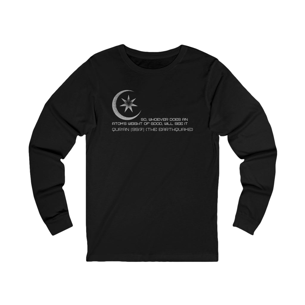 QUR'AN CH 99: EARTHQUAKE (LONG SLEEVE T-SHIRT)