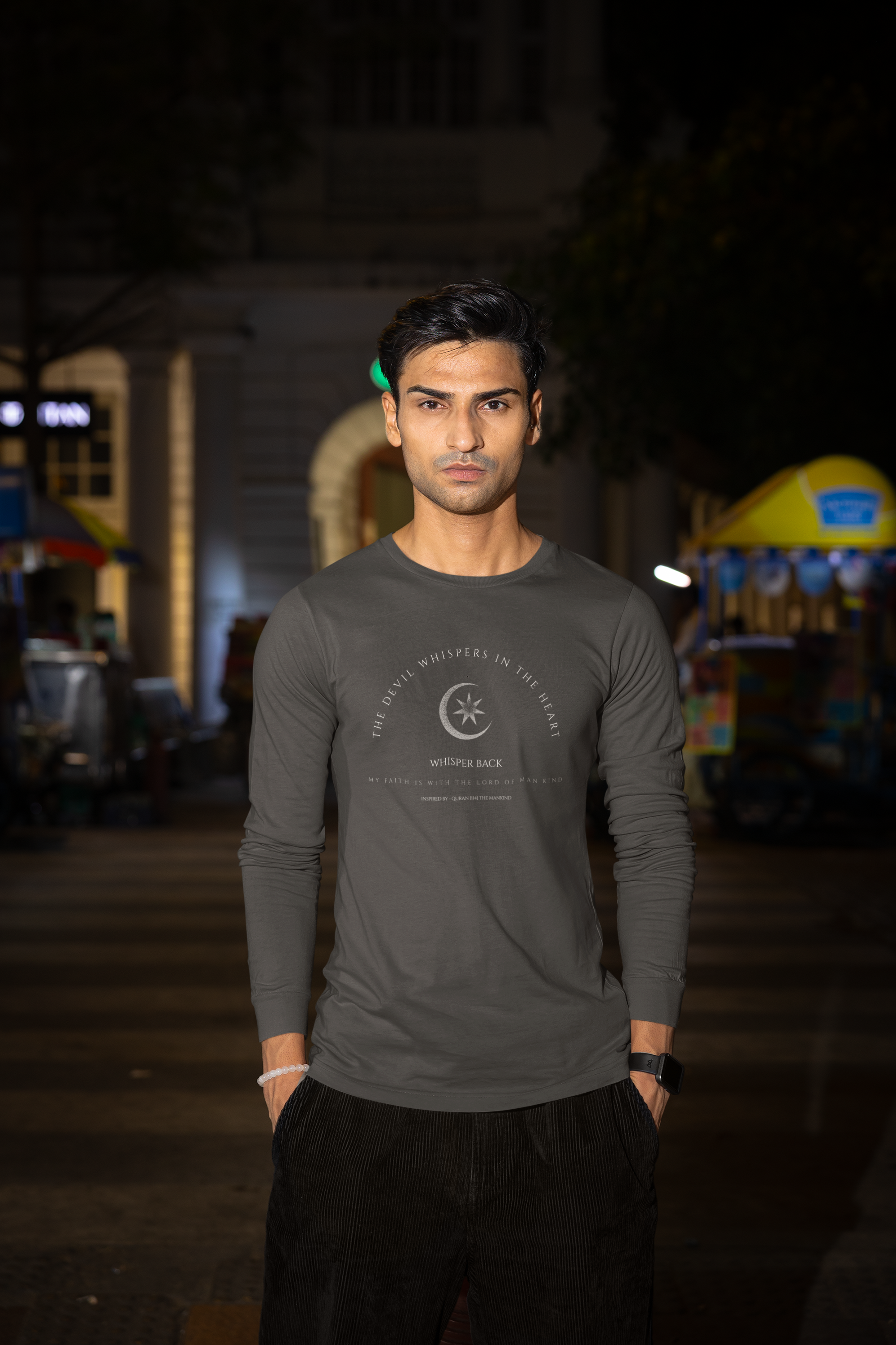 QUR'AN CH 114: MANKIND (LONG SLEEVE TEE SHIRT)