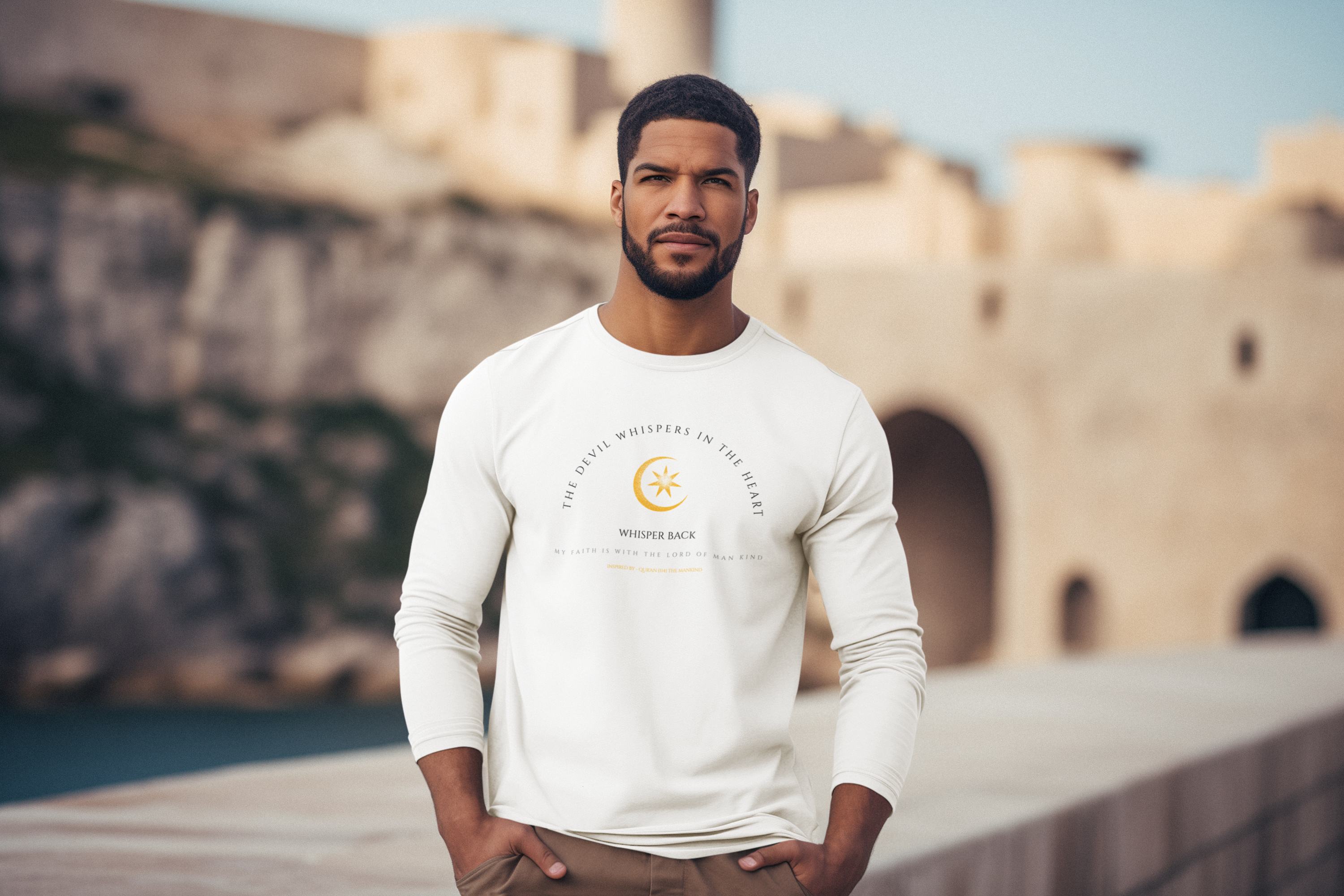 QUR'AN CH 114: MANKIND (LONG SLEEVE TEE SHIRT)