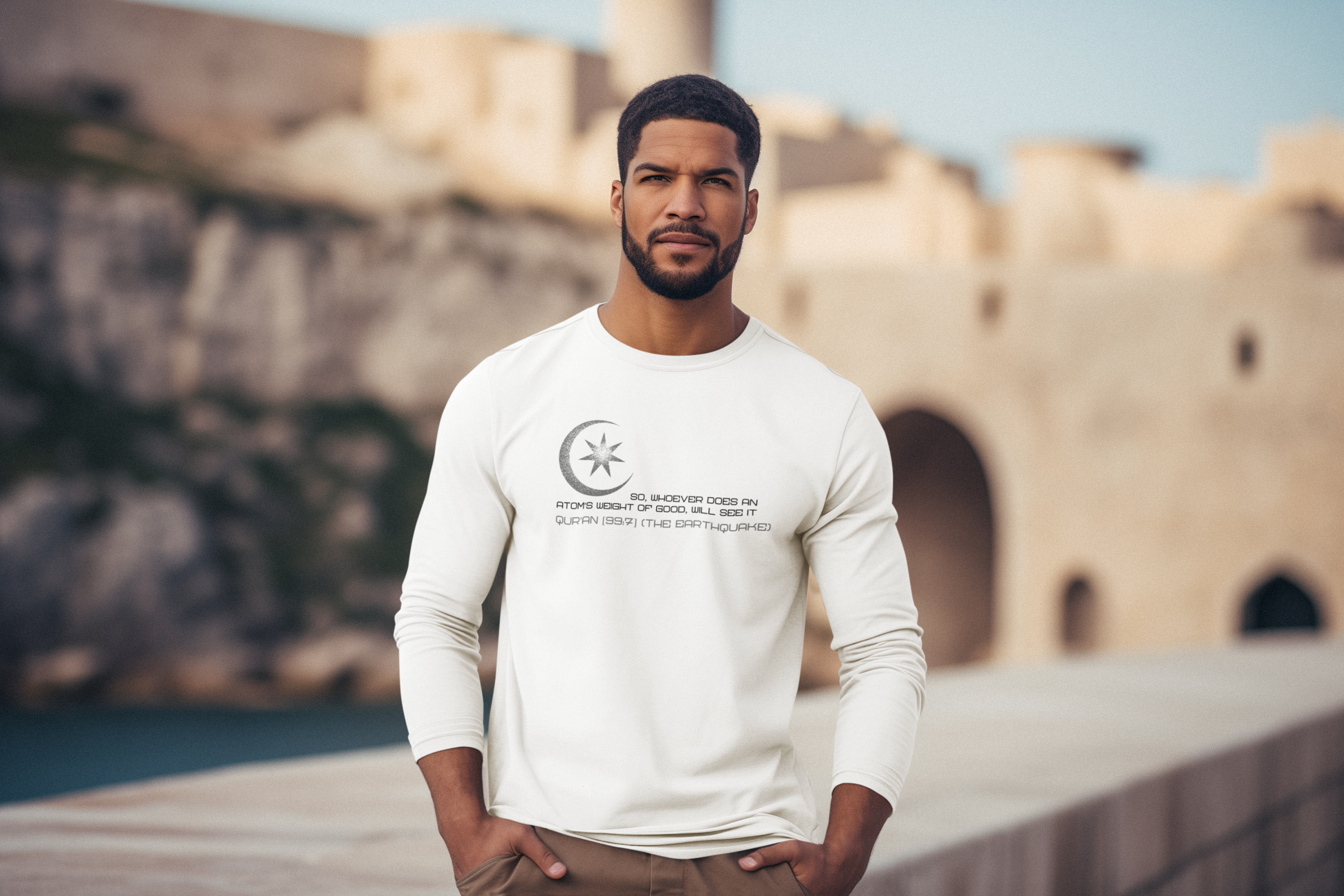 QUR'AN CH 99: EARTHQUAKE (LONG SLEEVE TEE SHIRT)